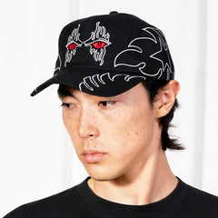 Afterlife Snapback Hat Black