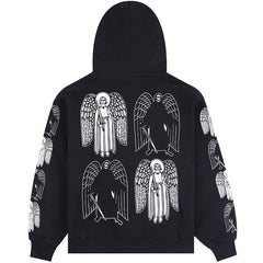 Angel Demon Hoodie Black