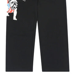 Bulldog Cotton Pants Black