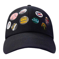Buttons Cap Black