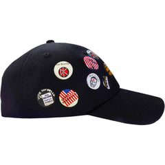 Buttons Cap Black