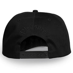 Chrome Snapback Hat Black