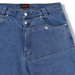 Collision Jorts Indigo