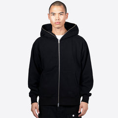 Dragon Zip Hoodie Black