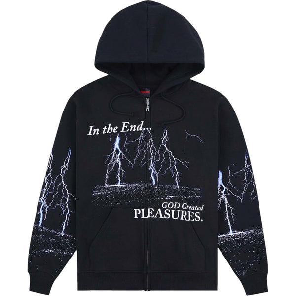 End Times Zip Hoodie Black
