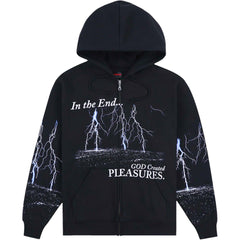 End Times Zip Hoodie Black