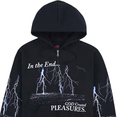 End Times Zip Hoodie Black