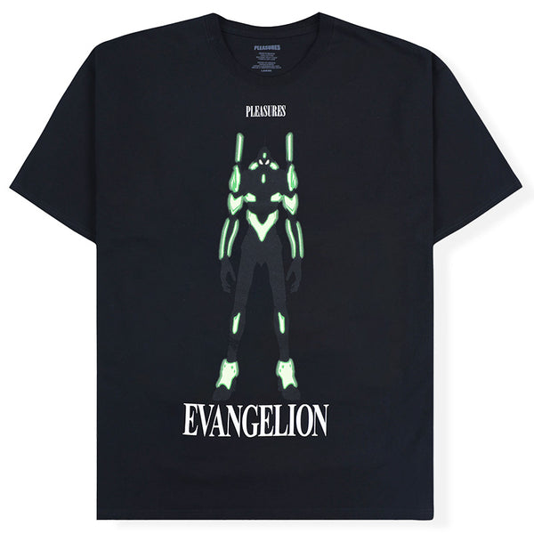 PLEASURES x Evangelion - EVA 1 T-Shirt Black
