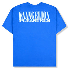 PLEASURES x Evangelion - REI T-Shirt Blue