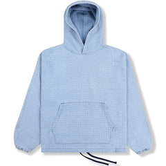 Expand Poncho Hoodie Blue