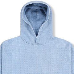 Expand Poncho Hoodie Blue