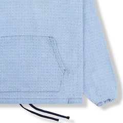 Expand Poncho Hoodie Blue