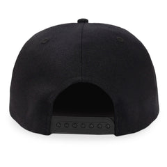 Film Snapback Hat Black