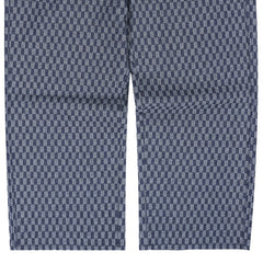 Formula Baggy Jeans Indigo Checker