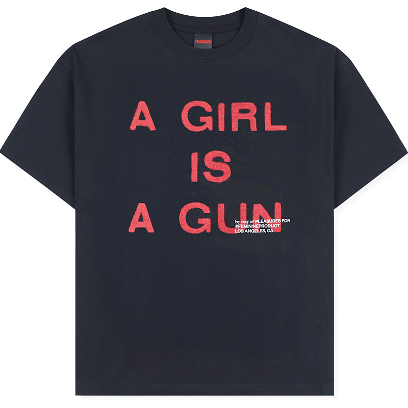 Girl Is A Gun T-Shirt Black