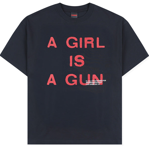 Girl Is A Gun T-Shirt Black
