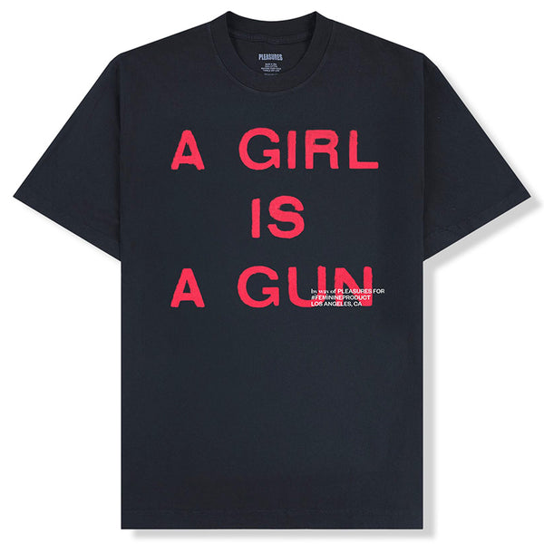Girl Is A Gun T-Shirt Black