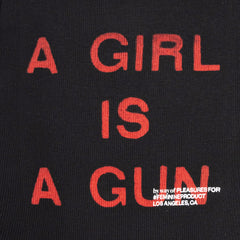 Women's Girl Is A Gun Tank Top Black
