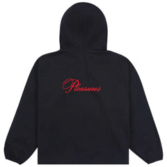 Good Times Zip Poncho Hoodie Black