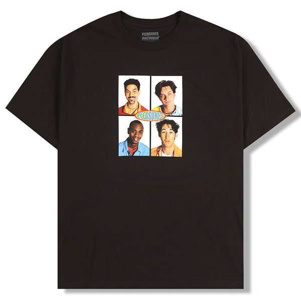 PLEASURES x Half Baked Cast T-Shirt Black