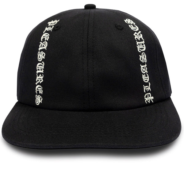 Horns Canvas Cap Black