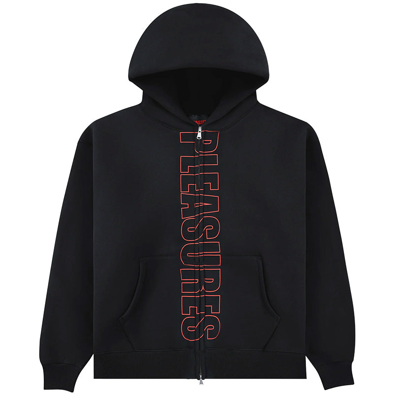 Impact Zip Hoodie Black