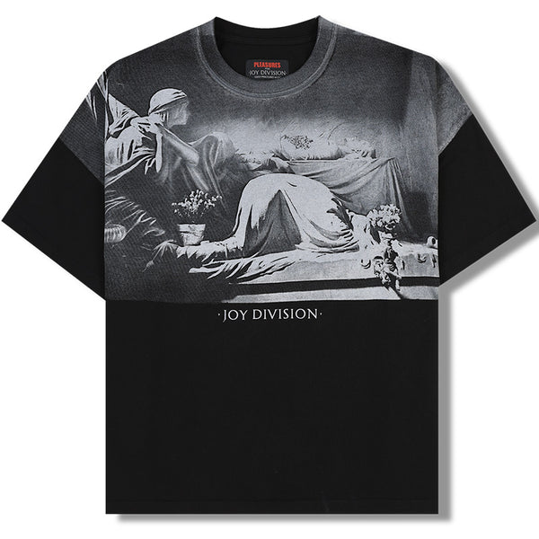 PLEASURES x Joy Division - Atrocity Heavyweight T-Shirt Black