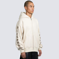 OE Zip Hoodie Natural