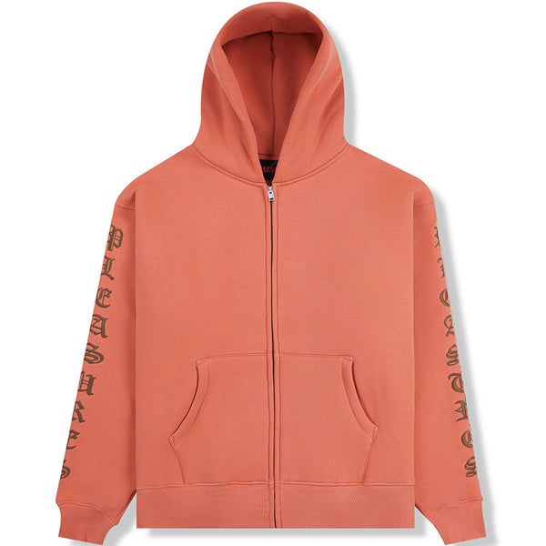 OE Zip Hoodie Rust