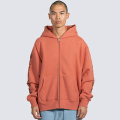 OE Zip Hoodie Rust