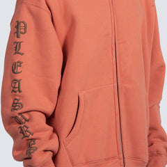 OE Zip Hoodie Rust