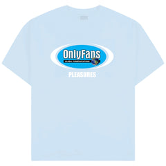 PLEASURES x OnlyFans - Communications T-Shirt Powder Blue