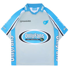 PLEASURES x OnlyFans - OFTV Jersey Blue