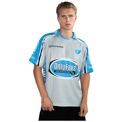 PLEASURES x OnlyFans - OFTV Jersey Blue