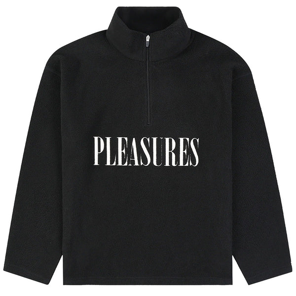 Onyx Half Zip Polar Fleece Black