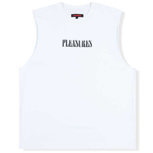 Onyx Sleeveless Shirt White