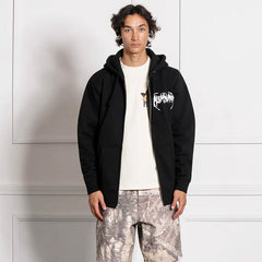 Pond Zip Hoodie Black
