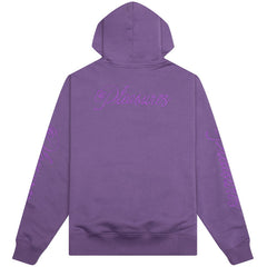 Scrawl Hoodie Eggplant