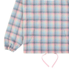 Sender Poncho Hoodie Pink