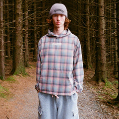 Sender Poncho Hoodie Pink
