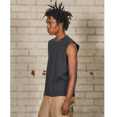 Sorrow Sleeveless Shirt Black