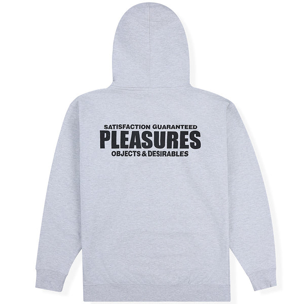 Staff Zip Hoodie Heather Grey