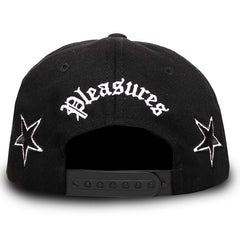 Stars Snapback Hat Black