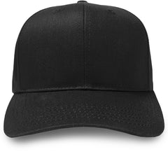 Throwback Snapback Hat Black