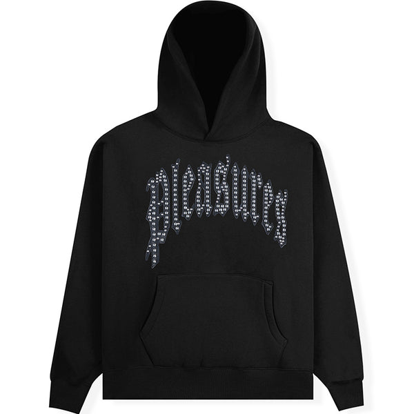 Twitch Studded Hoodie Black