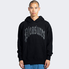 Twitch Studded Hoodie Black