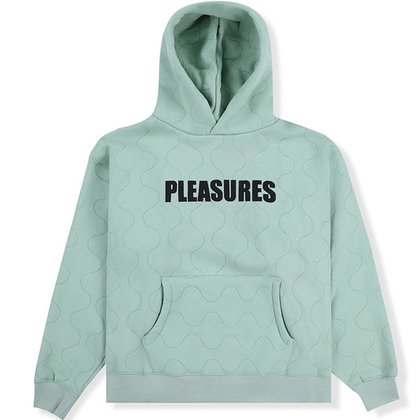 Wave Quilted Hoodie Matcha