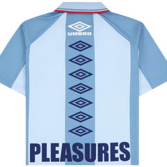 PLEASURES x Umbro Two Cats Jersey Blue