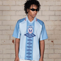 PLEASURES x Umbro Two Cats Jersey Blue
