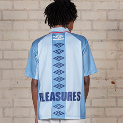PLEASURES x Umbro Two Cats Jersey Blue